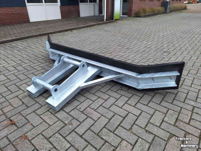 Rabot caoutchouc  Heavy-Duty S60 rubberschuif 255 cm / modderschuif / wegenschuif