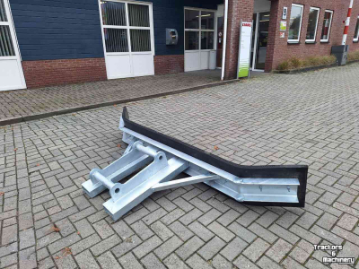 Rabot caoutchouc  Heavy-Duty S60 rubberschuif 255 cm / modderschuif / wegenschuif