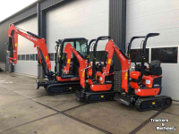 Mini pelleteuse Kubota U10-5 minigraver