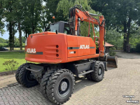 Pelles sur pneus Atlas TW140 Mobiele kraan
