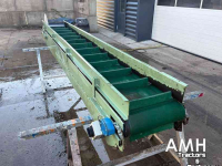 Convoyeur élévateur  3430X400 OPVOERBAND ELEVATORBAND ELEVATOR BELT FÖRDERBAND STEIGBAND