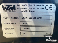 Pince à balle VTM WBV 1500 vst. WMH Balendrager