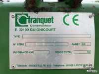 Combination de préparation du lit de semence Franquet Zaaibedcombinatie