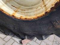 Roues, Pneus, Jantes, Barillets Jumelage Michelin Set CEREXBIB 800/65R32 op velg  aansluitmaat 280/335/10gaats