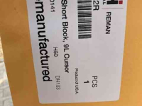 Moteur FPT CURSOR 9 CNH REBULT  F2CFE614D*A   TRACTORE/MAAIDOSERS /HAKSELAARS/KRANEN Parts:51491232R