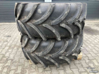 Roues, Pneus, Jantes, Barillets Jumelage  540/65r28 vredestein 35mm op wiel