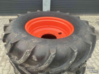 Roues, Pneus, Jantes, Barillets Jumelage  540/65r28 vredestein 35mm op wiel