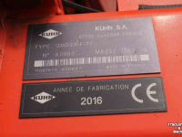 Faucheuse Kuhn GMD310F-FF front schijvenmaaier frontmaaier zwadtrommels
