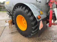 Tonneau de lisier Veenhuis Ecovac 8000 giertank + Bouwland injecteur bemester