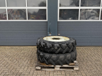 Roues, Pneus, Jantes, Barillets Jumelage Michelin 12.4R32 op 6 gaats velg