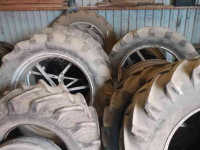 Roues, Pneus, Jantes, Barillets Jumelage  4-38 Inch