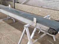 Convoyeur  4150X375 MM TRANSPORTBAND VLAKKE BAND FLAT BELT CONVEYOR BELT FLACHBAND FÖRDERBAND