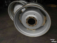 Roues, Pneus, Jantes, Barillets Jumelage Case-IH 14-34 velgen
