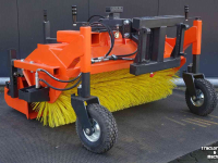 Balayeur Hofstede Veegmachine Model TOP-MT Borstel 60cm voor mini loader verreiker shovel heftruck
