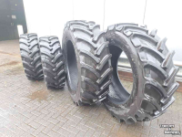 Roues, Pneus, Jantes, Barillets Jumelage Mitas 540/65R38 + 440/65R28