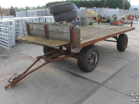 Remorque  landbouwwagen Balenwagen aanhangwagen aanhanger 4-wielige wagen kar balenkar