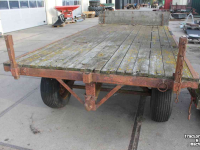 Remorque  landbouwwagen Balenwagen aanhangwagen aanhanger 4-wielige wagen kar balenkar