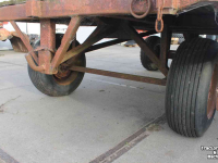 Remorque  landbouwwagen Balenwagen aanhangwagen aanhanger 4-wielige wagen kar balenkar