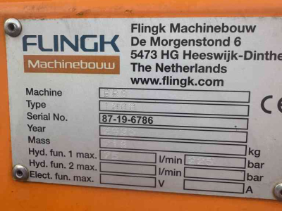 Machine à couper des betteraves Flingk BRS1000