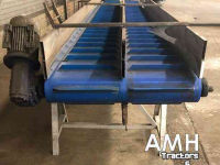 Convoyeur  5620X900 MM 2-delige opvoerband, zweibahniges Förderband