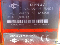 Faucheuse Kuhn GMD 802