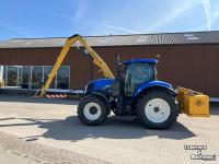 Tracteur New Holland T7.170 RC Tractor + Bos Maaiarm HE8024 FC HD