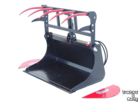 Benne à grappin / Fourche à grappin Qmac KROKODILLENBAK 1.20M COMPACT