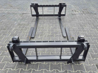 Chargeur frontal  Palletvork vorkenbord lepelbord met euro aansluiting Balenprikker.