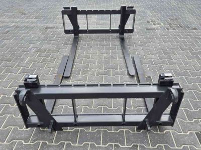 Chargeur frontal  Palletvork vorkenbord lepelbord met euro aansluiting Balenprikker.