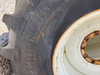 Roues, Pneus, Jantes, Barillets Jumelage Vredestein Set TRAXION HARVEST 800/65R32 compleet op Velg aansluiting 280/335/10gaats