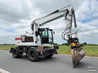 Pelles sur pneus Caterpillar Cat M314F + Engcon Mobiele graafmachine Midejo