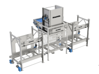 Remplisseur de caisses Haith Vol automatische kistenvuller | QuantaFill Haith | Automatic Box Filler