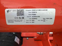 Herse rotative Kubota PH2301