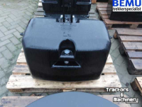 Poids frontaux  900 kg gewichtenblok compact Pateer VTM