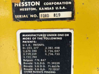 Ensileuse automotrice Hesston Field queen rear dump