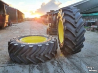 Roues, Pneus, Jantes, Barillets Jumelage Bridgestone Bridgestone 710/75R42 VT-Tractor, Demo-set