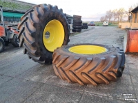 Roues, Pneus, Jantes, Barillets Jumelage Bridgestone Bridgestone 710/75R42 VT-Tractor, Demo-set