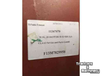Roues, Pneus, Jantes, Barillets Jumelage Claas Titan velgen W18L 28