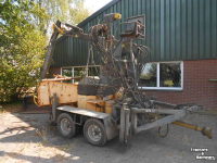 Broyeur de bois Tunnissen hakseaar met kraan