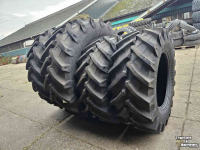 Roues, Pneus, Jantes, Barillets Jumelage Trelleborg 540/65R30 en 650/65R42 TM800. Demo-set!