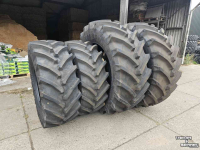 Roues, Pneus, Jantes, Barillets Jumelage Trelleborg 540/65R30 en 650/65R42 TM800. Demo-set!
