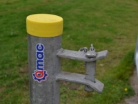 Autres matériel et accessoires de prairie Qmac Hekwerk paal / Landhek paal / Weidehek paal / Sluitpaal