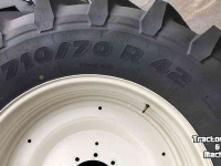 Roues, Pneus, Jantes, Barillets Jumelage Trelleborg 710/70R42 100% TM900