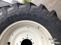 Roues, Pneus, Jantes, Barillets Jumelage Trelleborg Trelleborg - 710/70R42 TM900 op wiel Valtra Q-serie