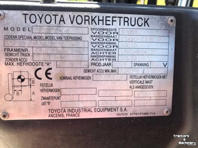Chariot élévateur Toyota SAS 30