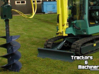 Tarières de sol Qmac Q-Drill - Hydraulische Boorunit X15