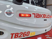 Mini pelleteuse Takeuchi TB260, midikraan, BJ2026, Nieuw!