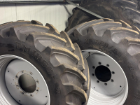 Roues, Pneus, Jantes, Barillets Jumelage Trelleborg TRELLEBORG VF 520/60R28 cpl wielen