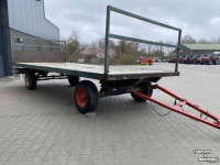 Remorque  Landbouwwagen 600x200 cm / Landbouw aanhanger / Balenwagen / Platte wagen / Vierwielige aanhangwagen