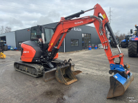 Pelles sur pneus Kubota U56-5